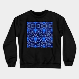 Blue spotted fish Crewneck Sweatshirt